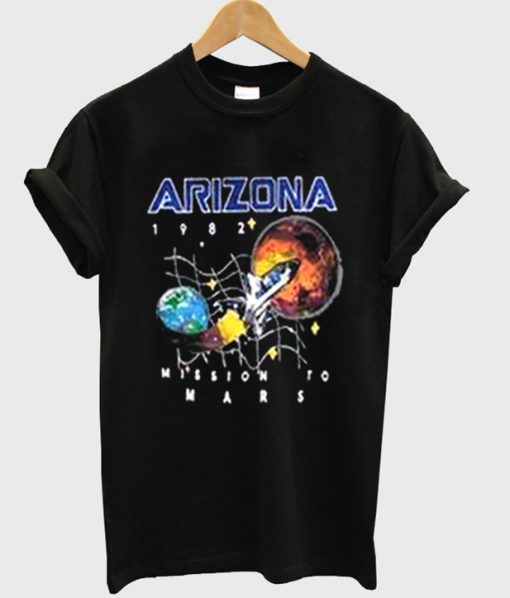 arizona 1982 mission to mars t-shirt