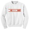 arrow exit sweatshirt