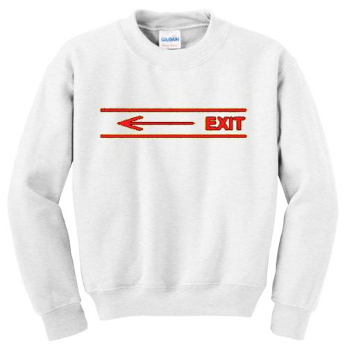 arrow exit sweatshirt