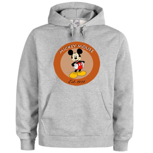 mickey mouse est 1928 hoodie