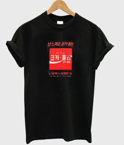 seoul cola logo t-shirt