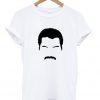 siluet freddie mercury t-shirt