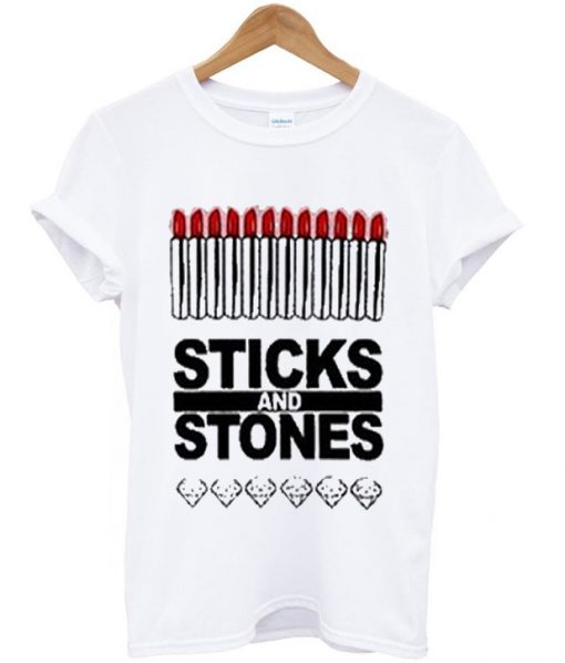 sticks and stones t-shirt