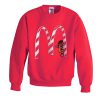 vintage mc donald's christmas sweatshirt