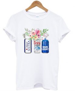 beer flower t-shirt