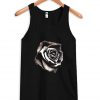 black rose tank top