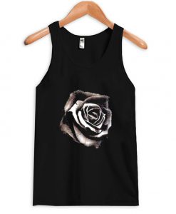 black rose tank top