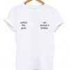 control the guns not women's bodies t-shirt