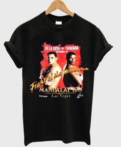 de la hoya vs trinidad t-shirt