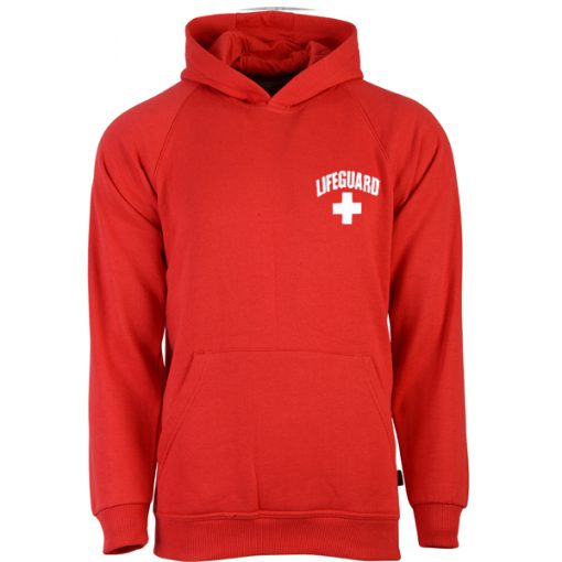 lifeguard pocket hoodie