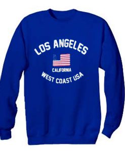 los angeles california west coast USA sweatshirt