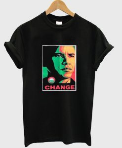 obama change trending t-shirt