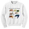 sea turtles of the world sweatshirt