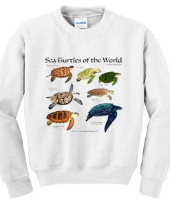 sea turtles of the world sweatshirt