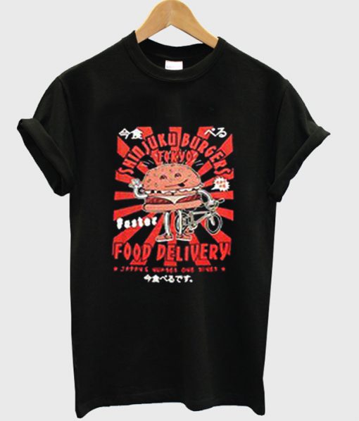 shinjuku burger tokyo t-shirt