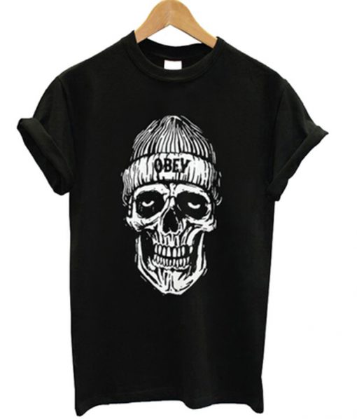 skull obey t-shirt