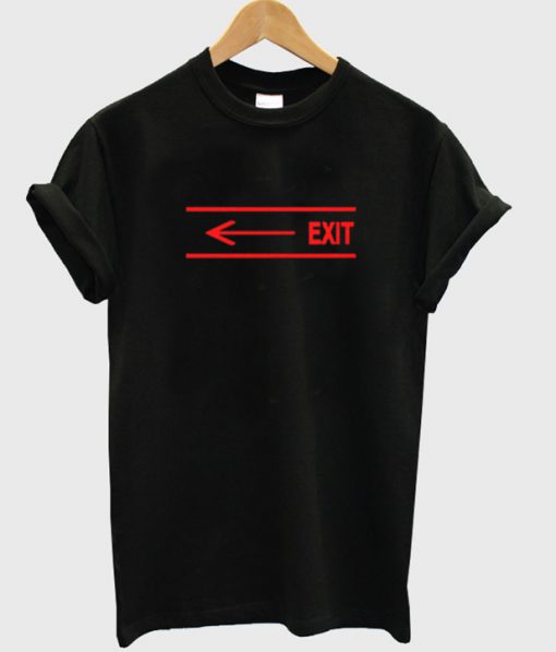 arrow exit t-shirt