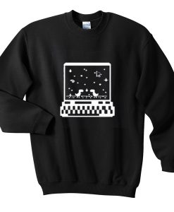 dinosaur game sweatshirt