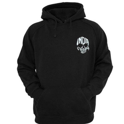 india company skull hoodie