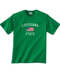 louisiana USA state tshirt