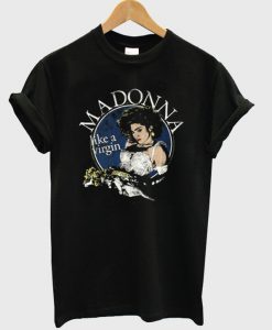 madonna like a virgin t-shirt