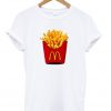 mc donalds french fries t-shirt