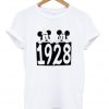 mickey minnie 1928 t-shirt