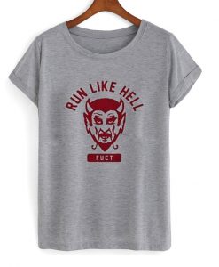 run like hell fuct t-shirt