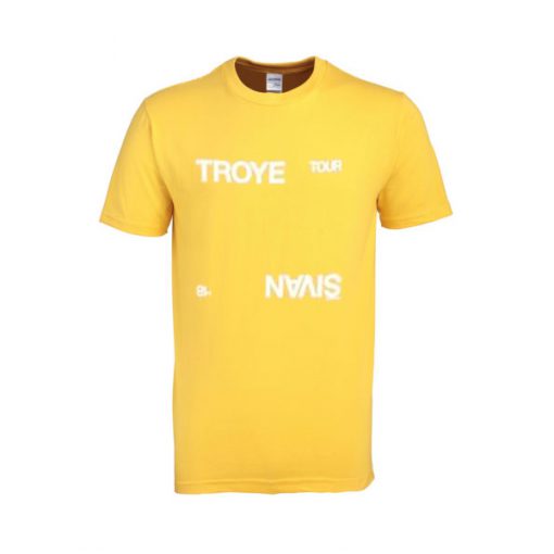 troye sivan '18 tour tshirt