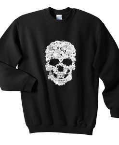 skull sweatshirt