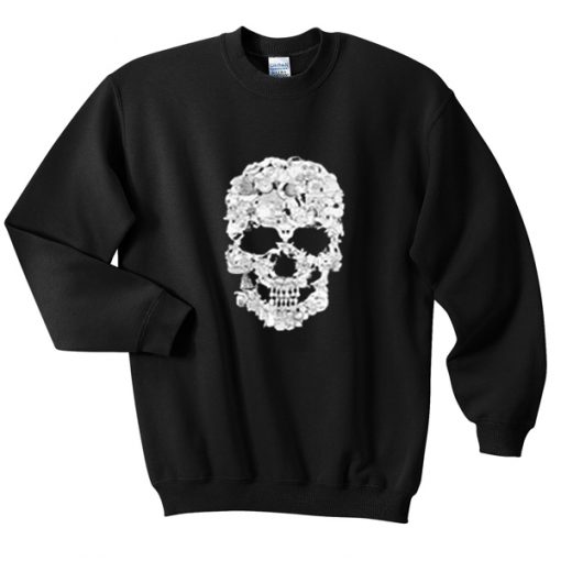 skull sweatshirt