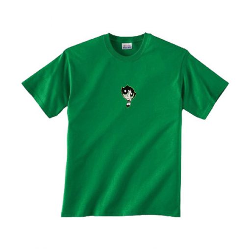 powerpuff green tshirt