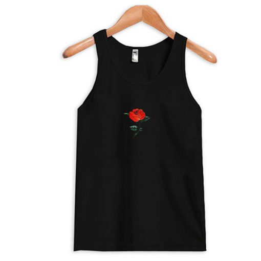 red rose tanktop