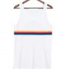 rainbow line tank top