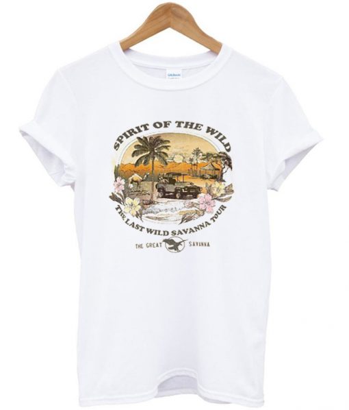 spirit of the wild t-shirt