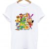 90's cartoon mash up nickelodeon t-shirt