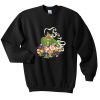 RIP and DIP flower sweatshirt