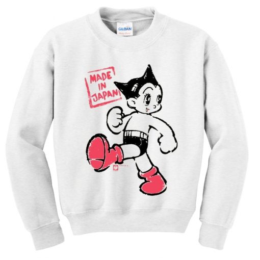 astro boy made in japan sweatshirt