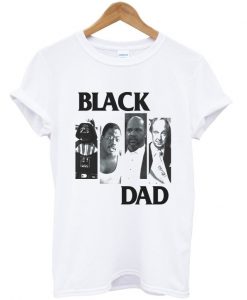 black dad t-shirt