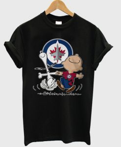 charlie brown and snoopy t-shirt