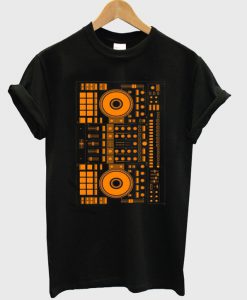 dj orange t-shirt