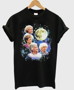 golden girls moon t-shirt