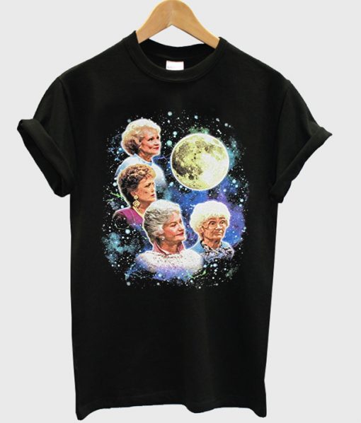 golden girls moon t-shirt