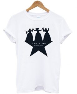 hamilton dancing ladies t-shirt