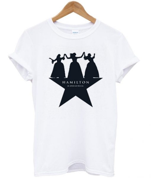 hamilton dancing ladies t-shirt