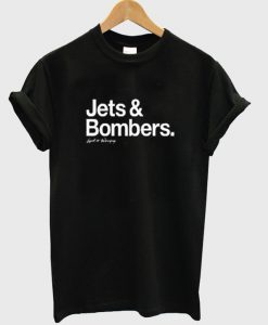 jets and bombers t-shirt