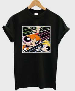 powerpuff girl retro t-shirt