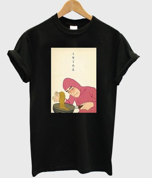 ramen art t-shirt