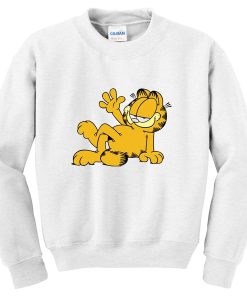 relax garfield sweatshirt