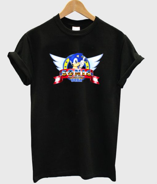 sonic sega t-shirt